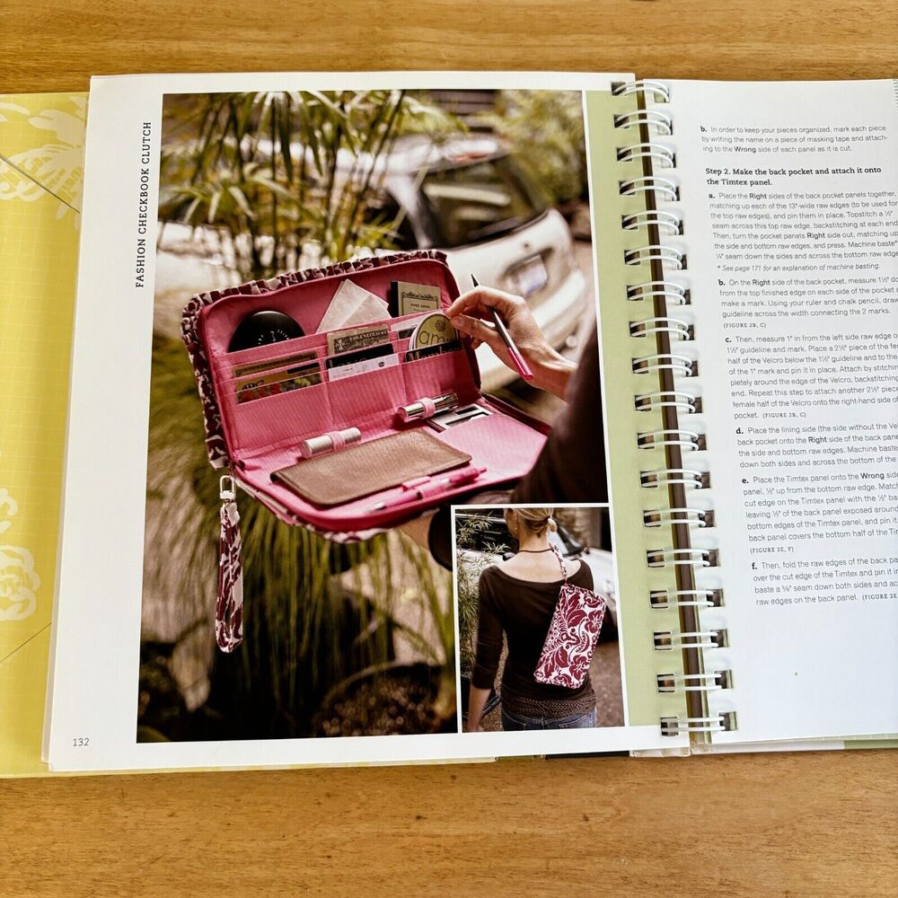 Amy Butler's In Stitches Sewing Projects Book Patterns Included Spiral Bound - Picture 12 of 12